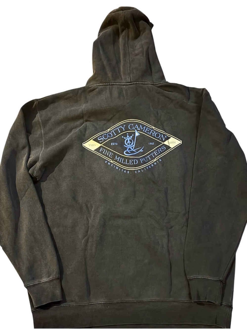 NWT SCOTTY CAMERON GALLERY Peace Surfer Notch Above Hoodie Sweatshirt Black XL